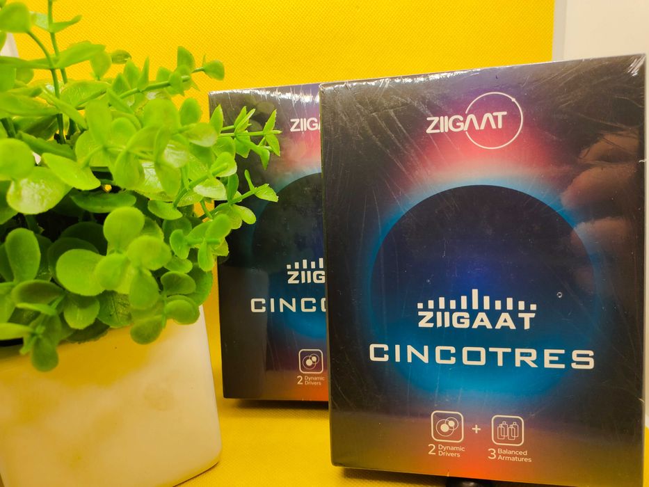 ‼️ ZiiGaat Cincotres (jeck 3.5) - пятидрайверные iem наушники 2DD+3BA