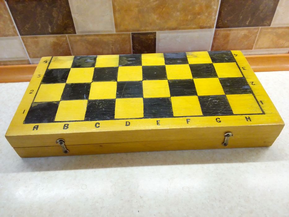 Шахматы СССР деревянные.