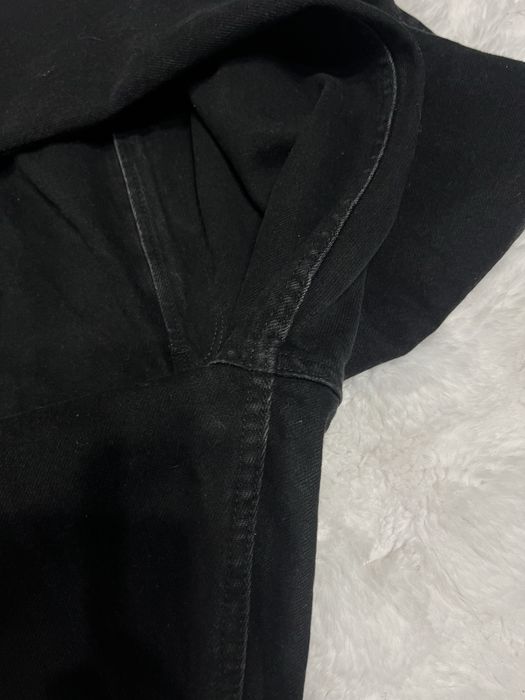 Чорні мом-джинси mom jeans bershka