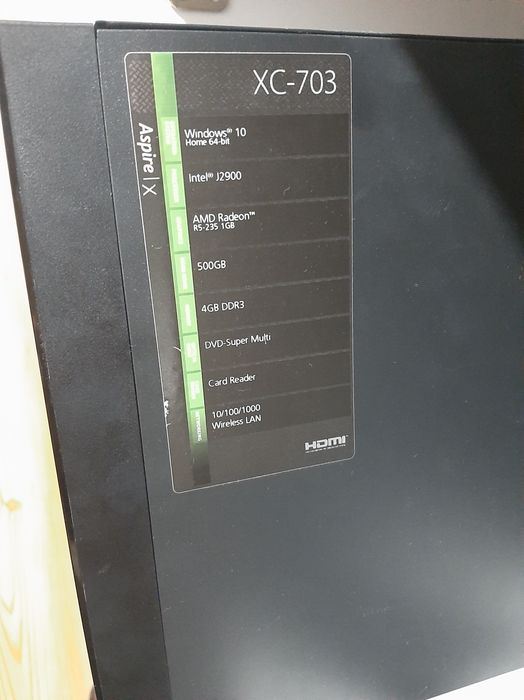 Torre Pc acer aspire 500gb Windows10