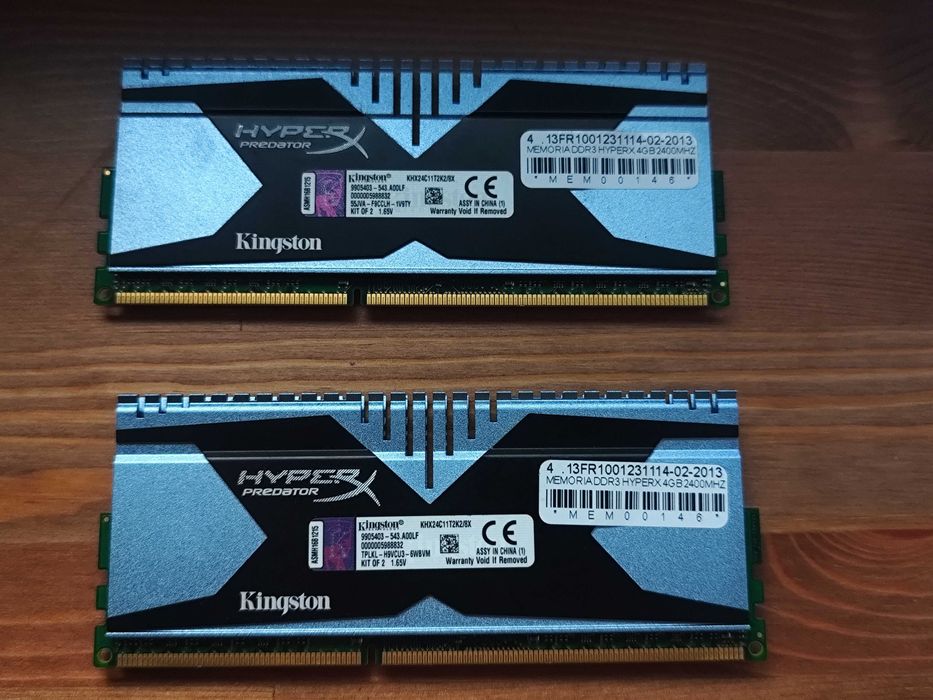 Kit 8GB (2x4GB) RAM Kingston HyperX Predator 2400MHz