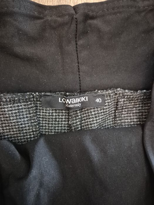 Eleganckie spodnie ciążowe L