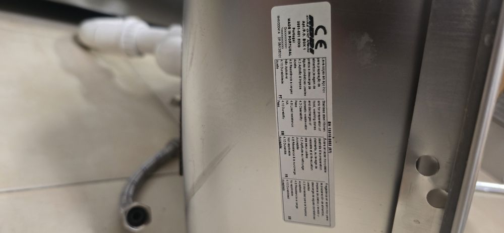 Lava-loiça Inox RODI Line 80 – 2 Cubas + Torneira + Sifão (80x45cm)