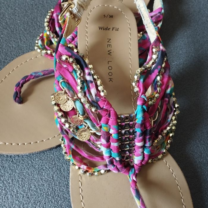 Nowe sandały boho New Look – r. 38 / wkładka 24 cm