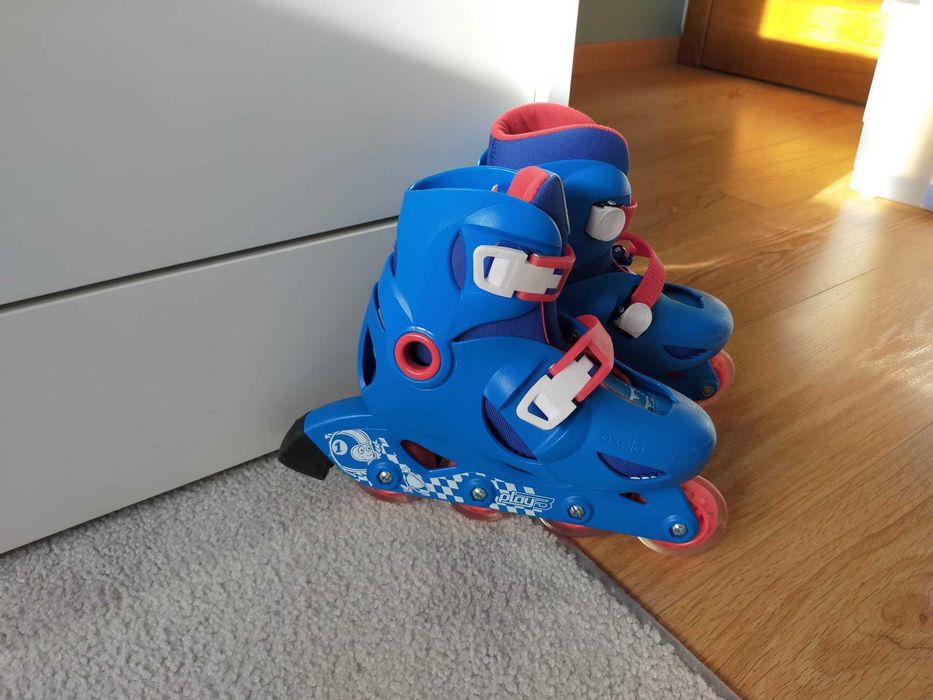 Patins rapaz 8-9 anos com saco