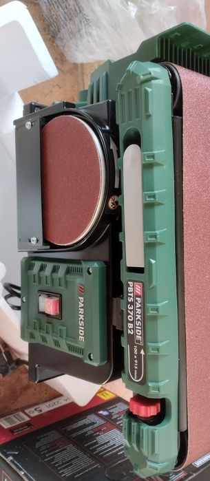 Lixadora de rolo com base Parkside