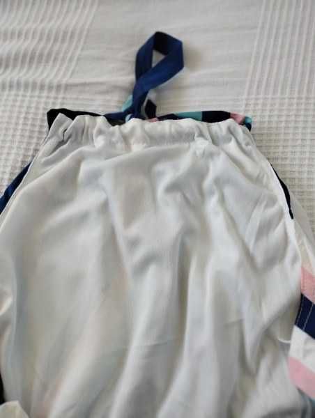 Sandbella-  nowa  długa letnia sukienka rozm.L