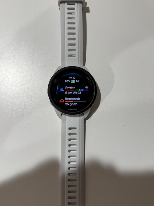 Smartwatch Garmin Forerunner 165 Music Amoled Szary