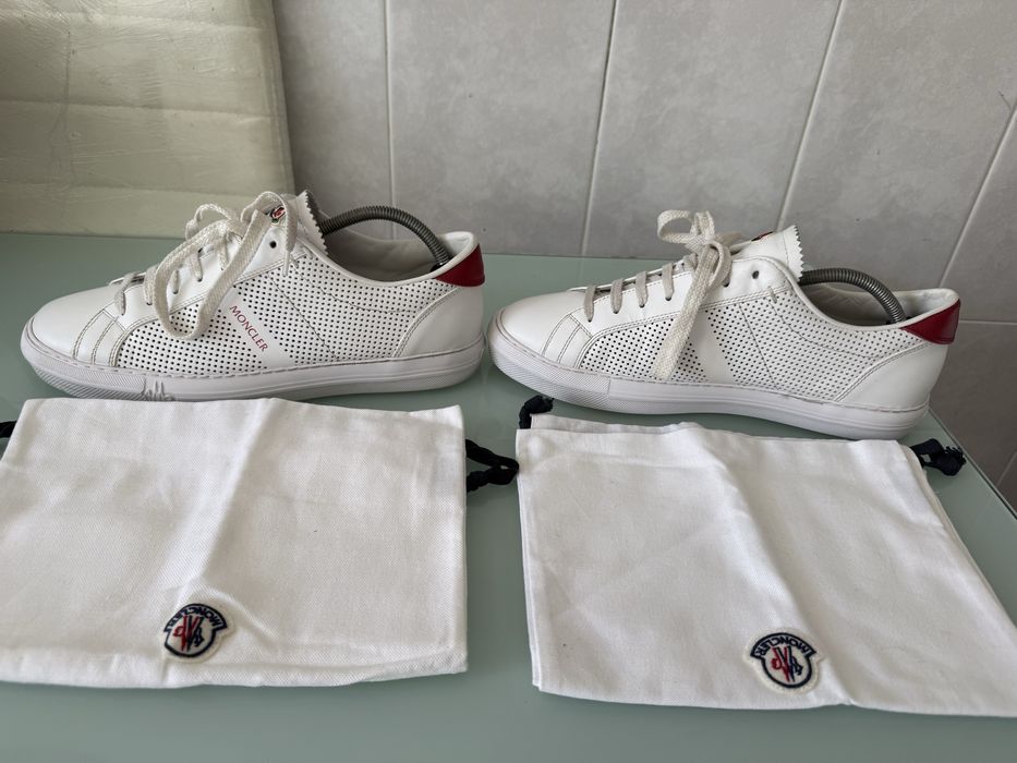 2 Pares de Ténis Moncler New Monaco EU 43 Originais