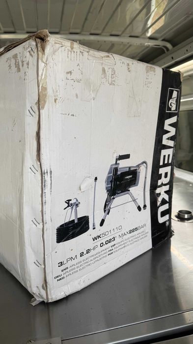 Máquina de Pintura WERKU WK501110 – Nova na Caixa