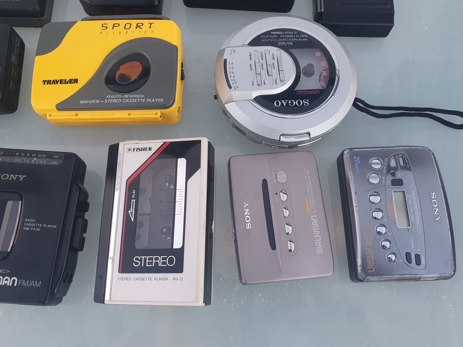 Odtwarzacze kaset magnetofonowych -walkmany