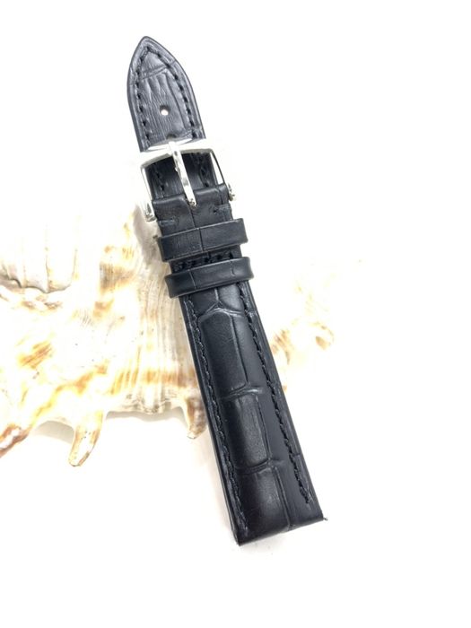 РЕМЕШОК ДЛЯ ЧАСОВ БРАСЛЕТ строго кожа 100% Orient Casio seiko восток