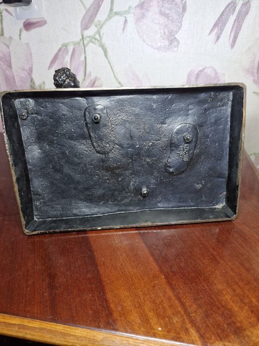 Упавший всадник 1934 год статуэтка чугунная  Касли Куса