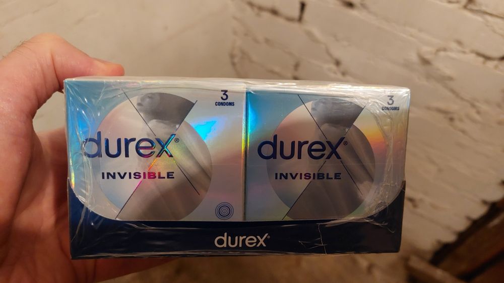 Durex Invisible display 24 sztuki prezerwatywy