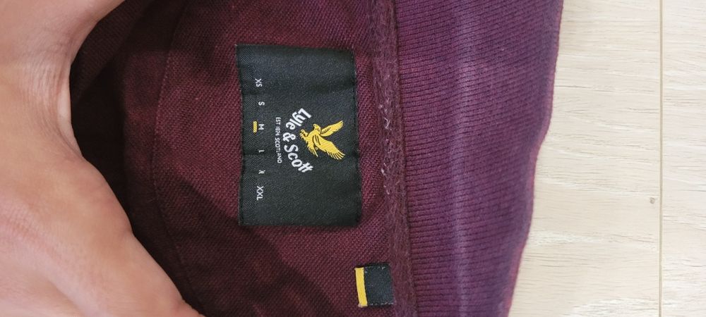 Лонгслів поло lyle & scott