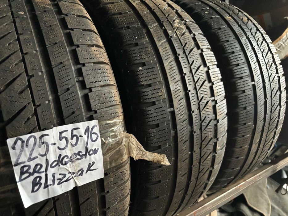 225-55-R16 BRIDGESTONE BLIZZAK всесезонная резина 4 штуки GERMANY 2022