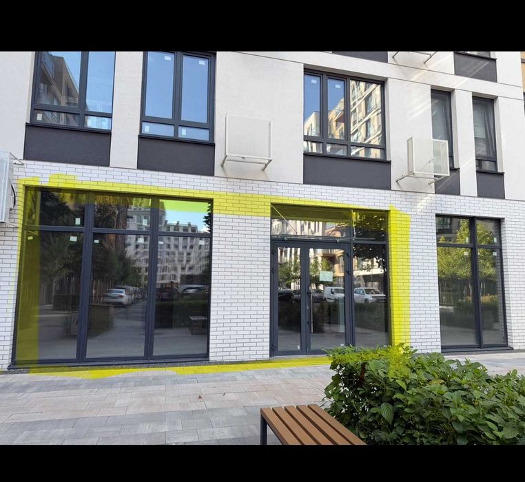 Здам приміщення 55,4 м, ЖК "Файна Таун", вул.Салютна 2 - 18