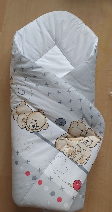 Rożek niemowlęcy misie unisex