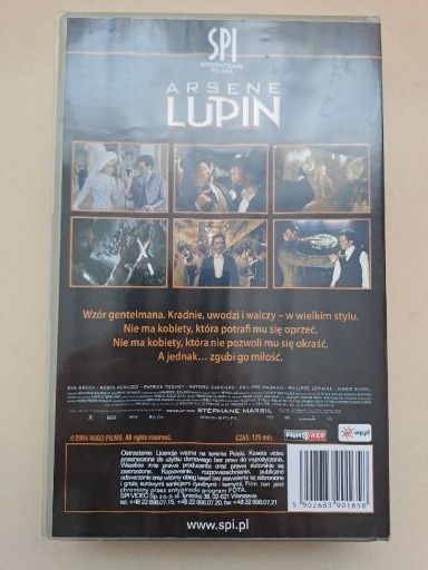 Arsene Lupin VHS