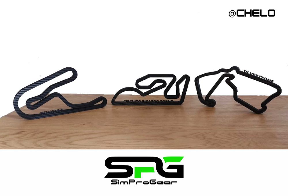 Pistas do Mundo - Circuitos F1 MotoGP Indycar e muito mais!-Decoração