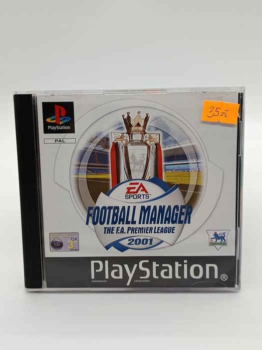 the f.a. premier league football manager 2001 playstation (psx)