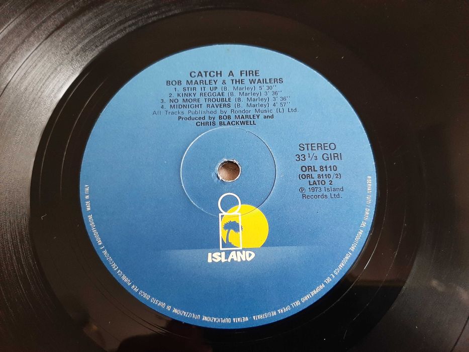 Bob Marley & The Wailers - Catch A Fire - Itália - Vinil LP
