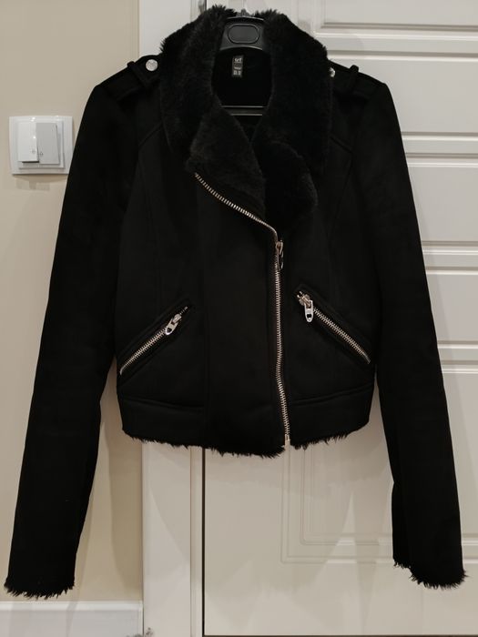 Косуха дублёнка Zara XS
