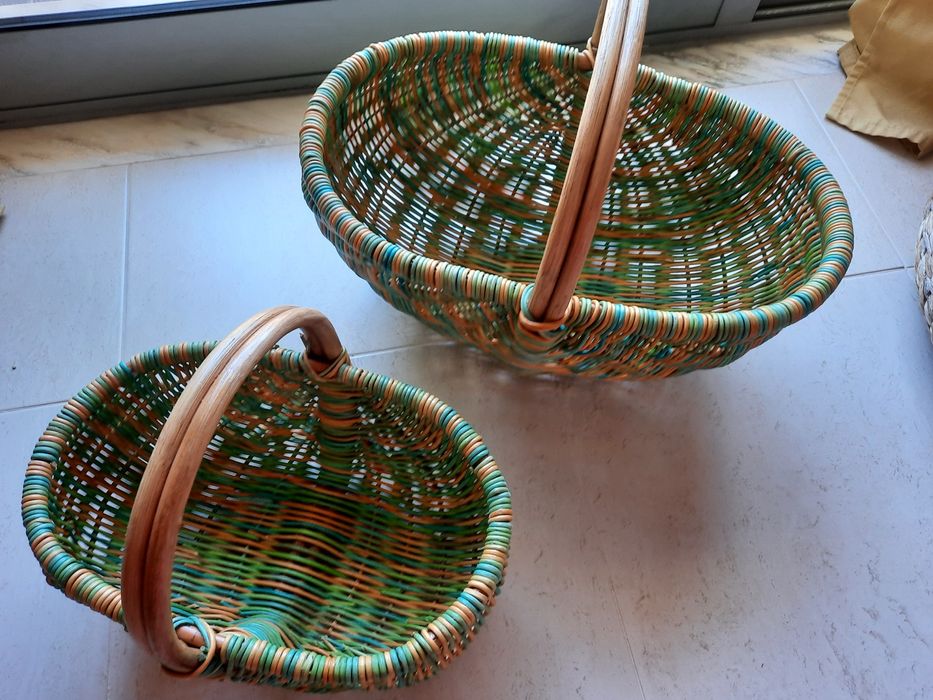 Cestas coloridas
