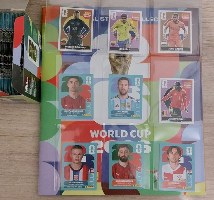 Atualização 30/06 Cromos Mundial 2026 Panini – Troca Direta / Venda em Mão (0,25€)