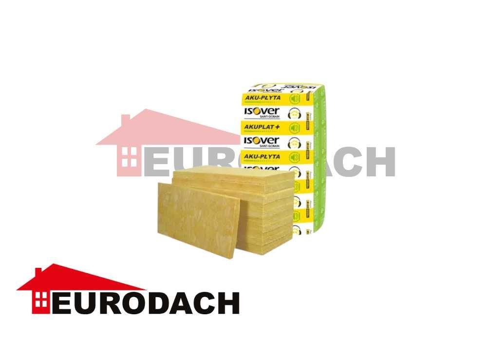 ISOVER Wełna mineralna szklana AKU PŁYTA 037 GR.5cm (14,40m2/opk.)