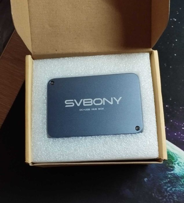 SVBONY SV241 hub zasilający DC + USB z 2 portami USB 3.1 i złączem USB-C do teleskopu