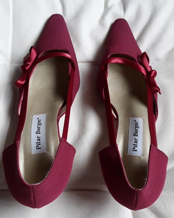Sapatos de senhora Pilar Burgos, tamanho 38