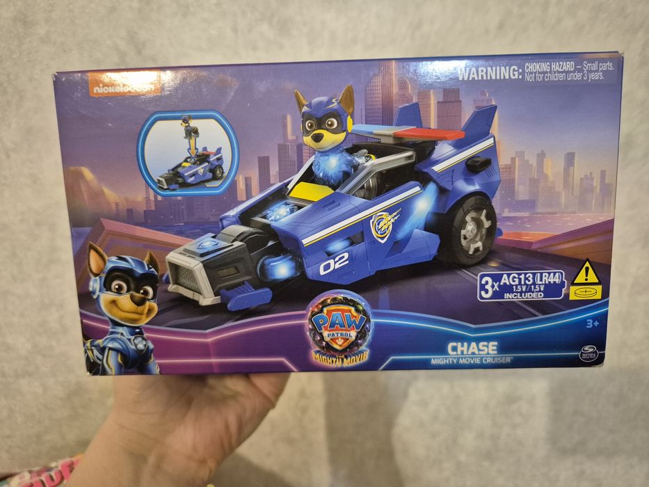 ігровий набір Spin Master Paw Patrol: The Mighty Movie — Chase Mighty Movie Cruiser
