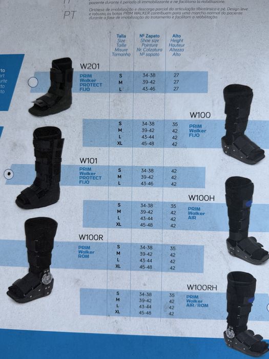 Wlalker | órtese para imobilização