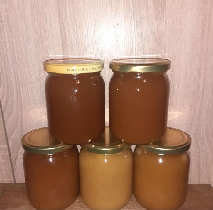 Miód pszczeli z małej przydomowej pasieki