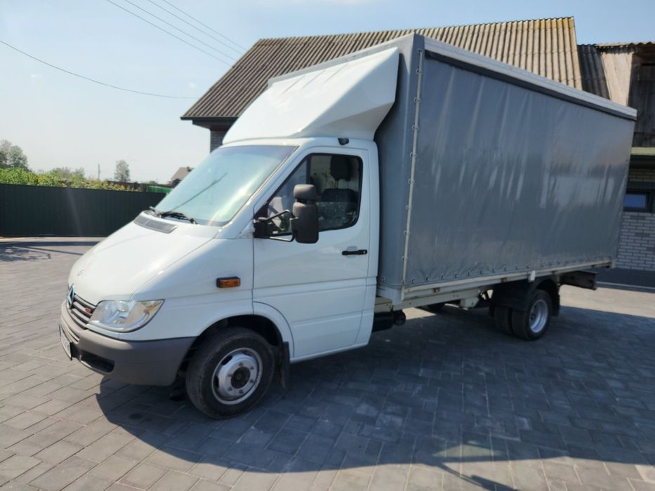 Мерседес спрінтер 416 sprinter двохкатковий  тентований