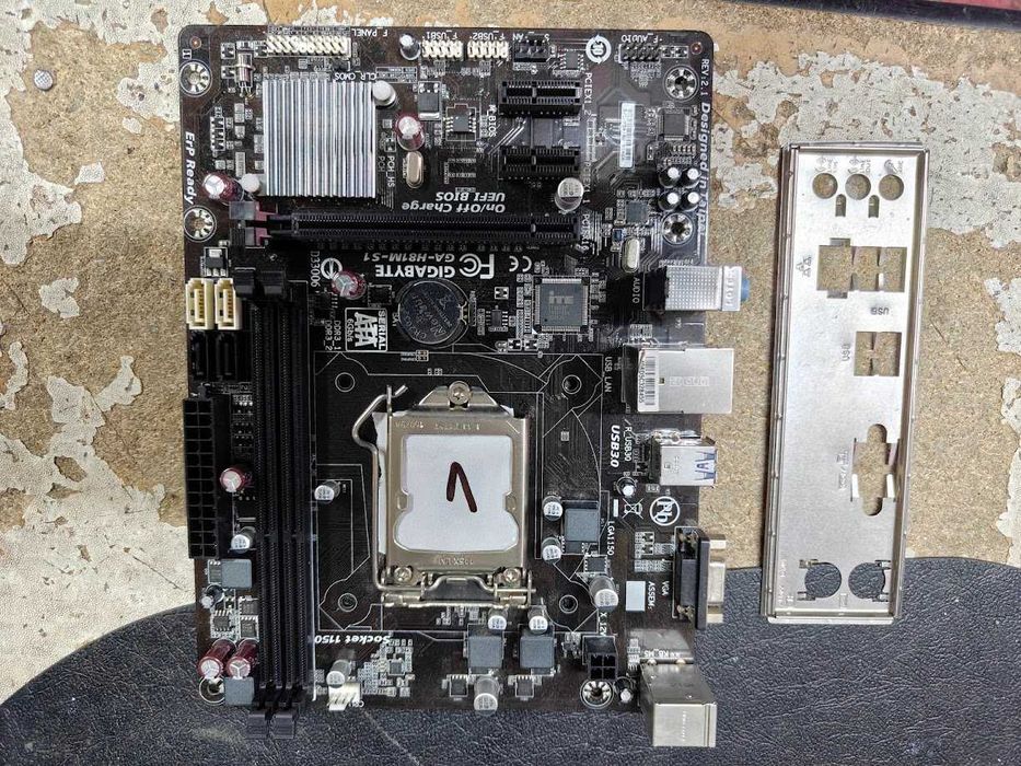 Мат. плата Gigabyte GA-H81M-S1 LGA1150 H81 SATA MicroATX 2DDR3
