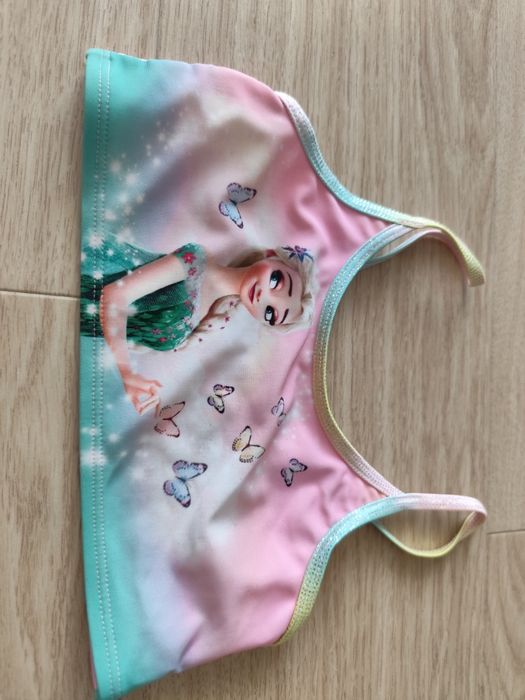 Kostium kąpielowy 110/116 Kraina Lodu ELSA H&M tęczowy