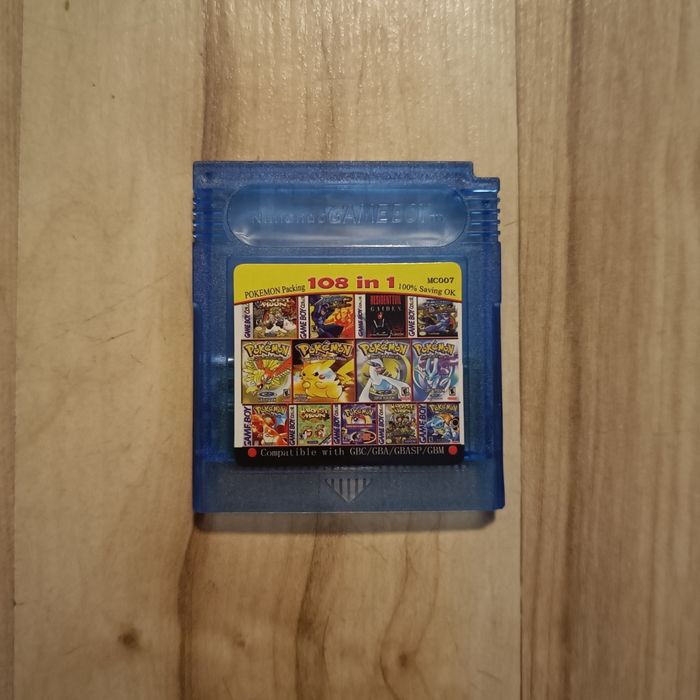 Kartridż / Cartridge Gameboy 108 w 1