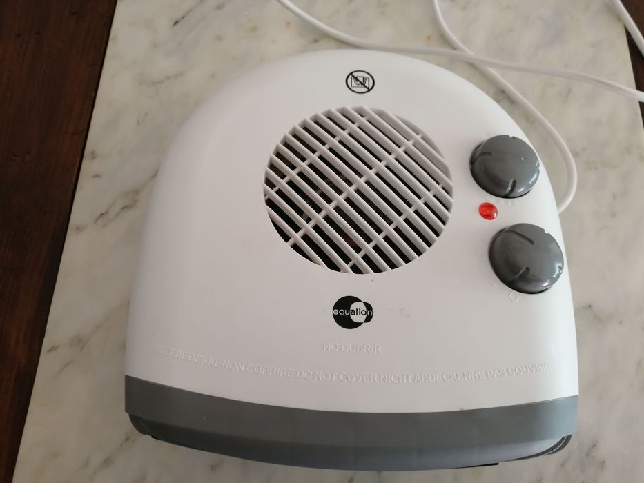 termoventilador pequeno de quarto ou escritório novo