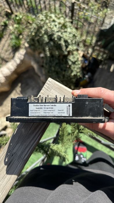 Контроллер 72V 40A для электроскутера (синусный, BLDC)