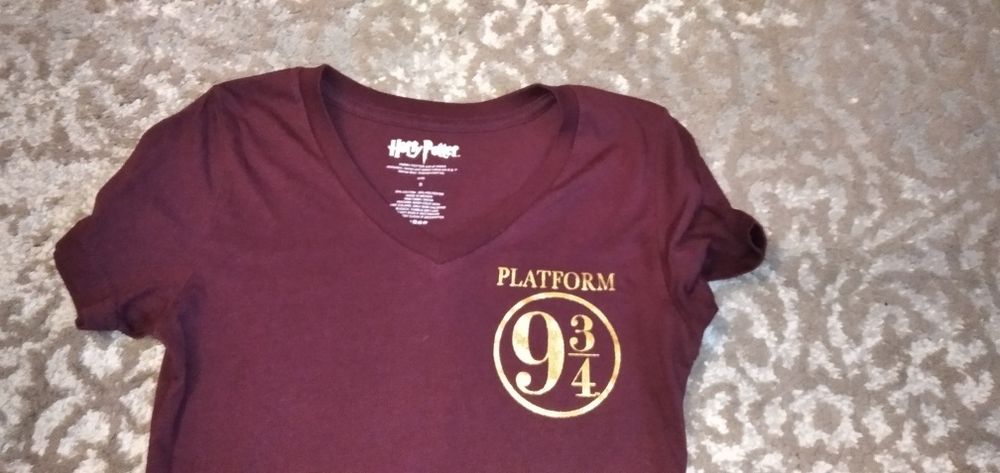 Koszulka Harry Potter z logo Platform 9 i 3/4