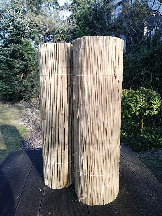 Dwie maty trzcinowe tureckie, balkonowe 100cm X 600cm, nowe dwie sztuk