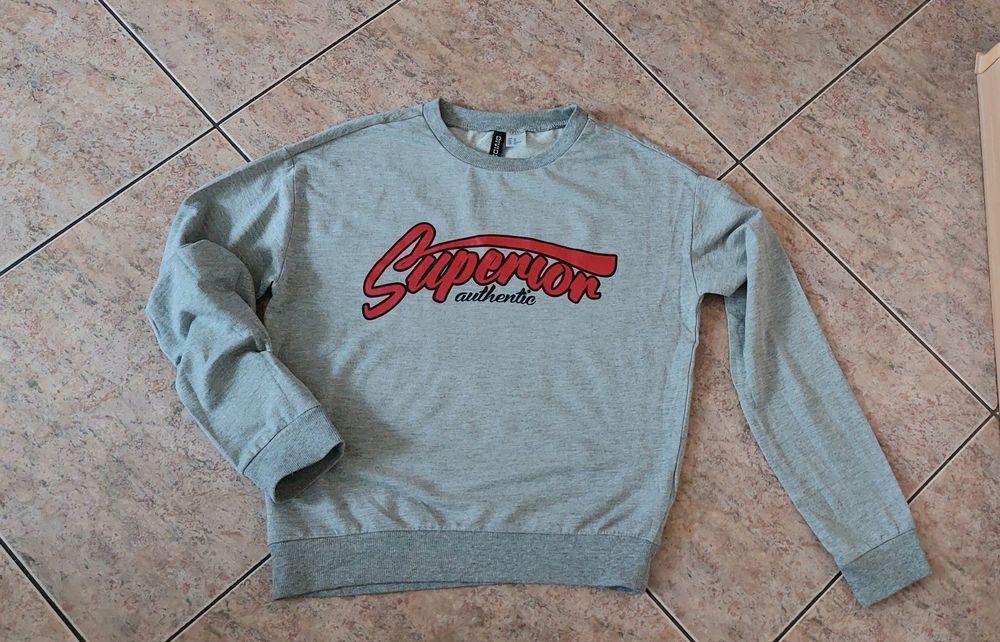 Bluza szara H&M r. XS 34 Superior