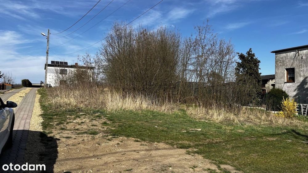 Działka budowlana 982 m² lub 650 m² | Nakło Śląskie | Media