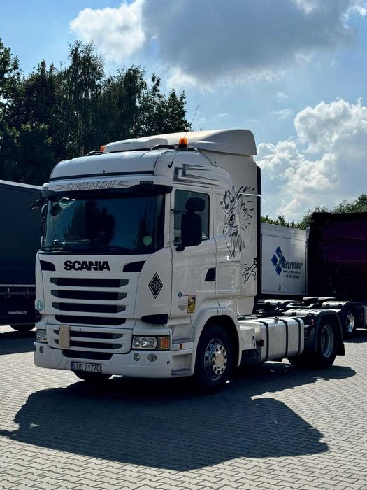 Scania R410 hydraulika ADR 4 poduszki