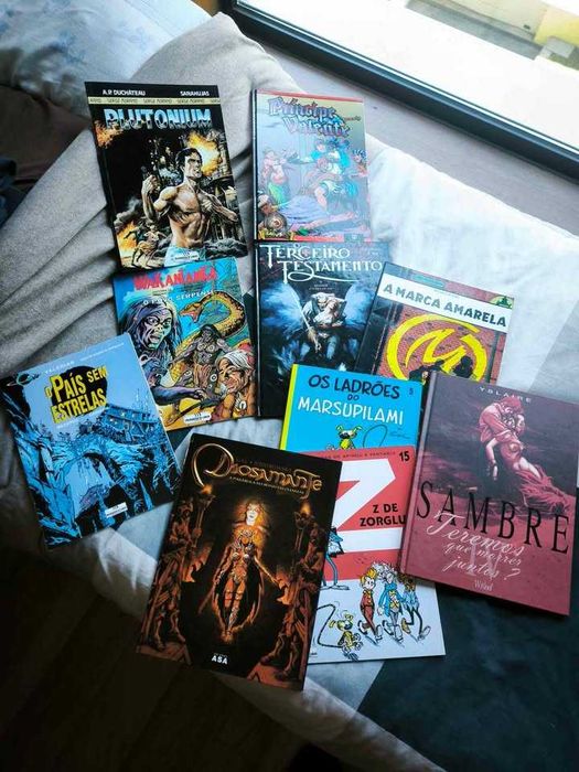 Lote livros banda desenhada