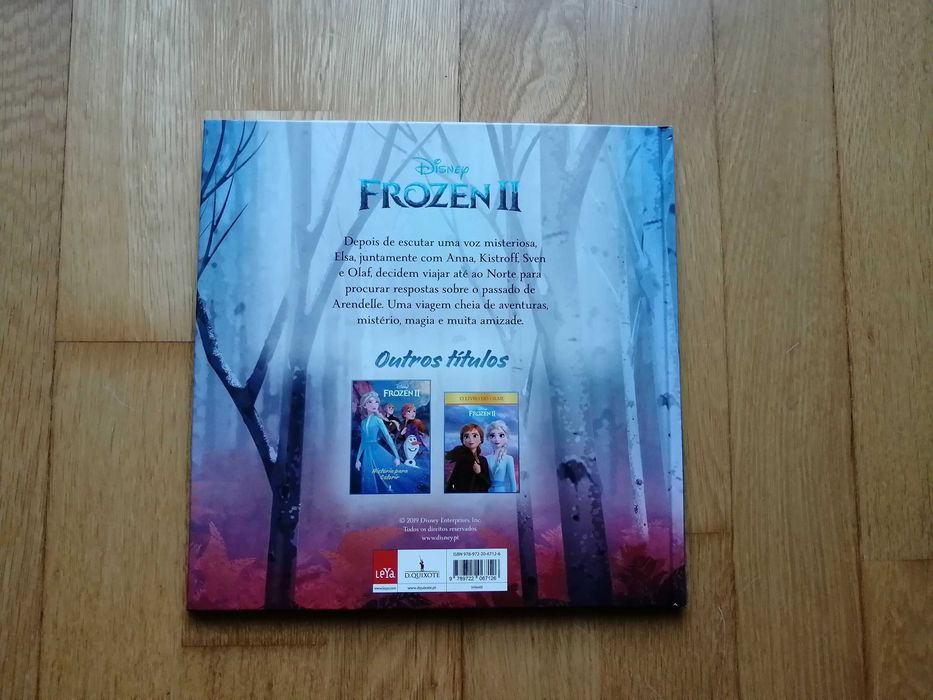 Livro Frozen 2: Viagem Mágica