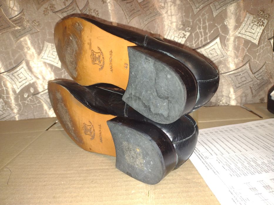 Туфлі класичні.  ANCHO, натуральна шкіра, розмір  42(28), Іспанія.