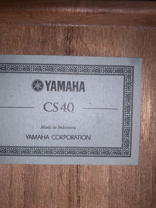 Гітара yamaha cs40 в дуже гарному стані